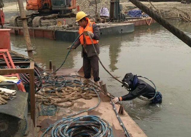 上城潜水封堵打捞